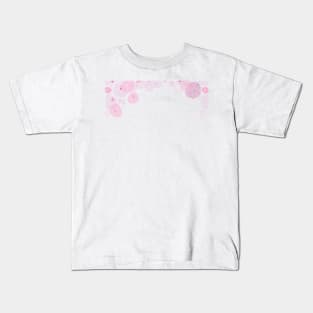 Happy Mother's day greeting card, pink abstract roses and flowers Kids T-Shirt